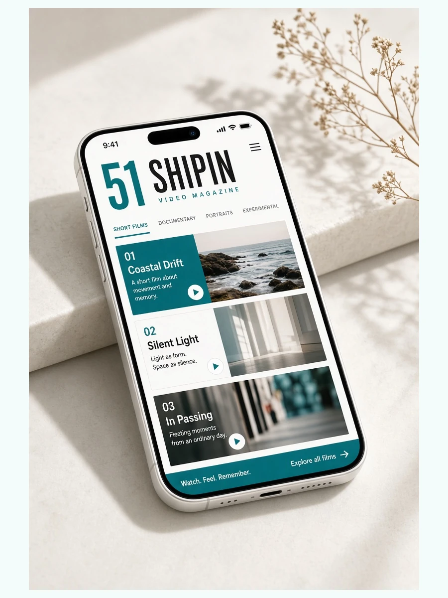 51视频APP界面